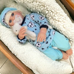 Heleno Loiro Pijaminha Azul